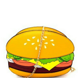 Cheeseburger Cross Body Novelty Handbag