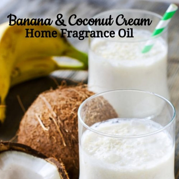 Banana Coconut Cream Home Fragrance Diffuser Warmer Aromatherapy Burning Oil