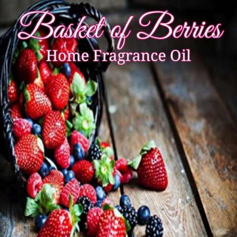 Basket of Berries Home Fragrance Diffuser Warmer Aromatherapy Burning Oil