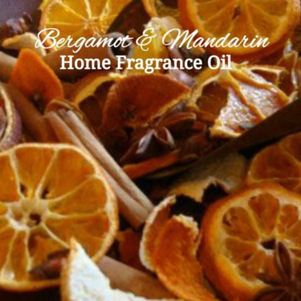 Bergamot Mandarin Home Fragrance Diffuser Warmer Aromatherapy Burning Oil