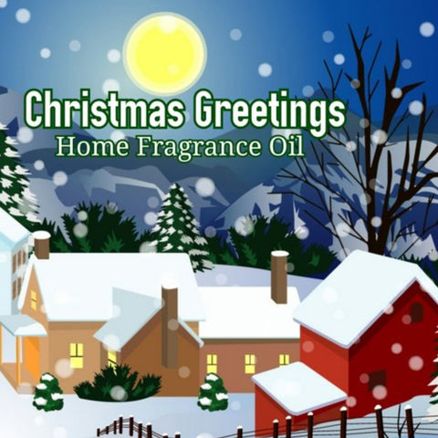 Christmas Greetings Home Fragrance Diffuser Warmer Aromatherapy Burning Oil