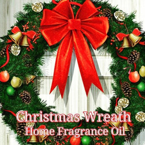 Christmas Wreath Home Fragrance Diffuser Warmer Aromatherapy Burning Oil