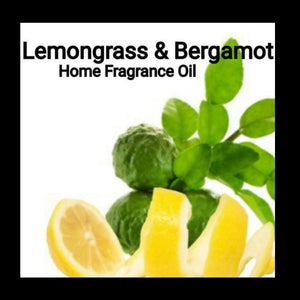 Lemongrass Bergamot Home Fragrance Diffuser Warmer Aromatherapy Burning Oil