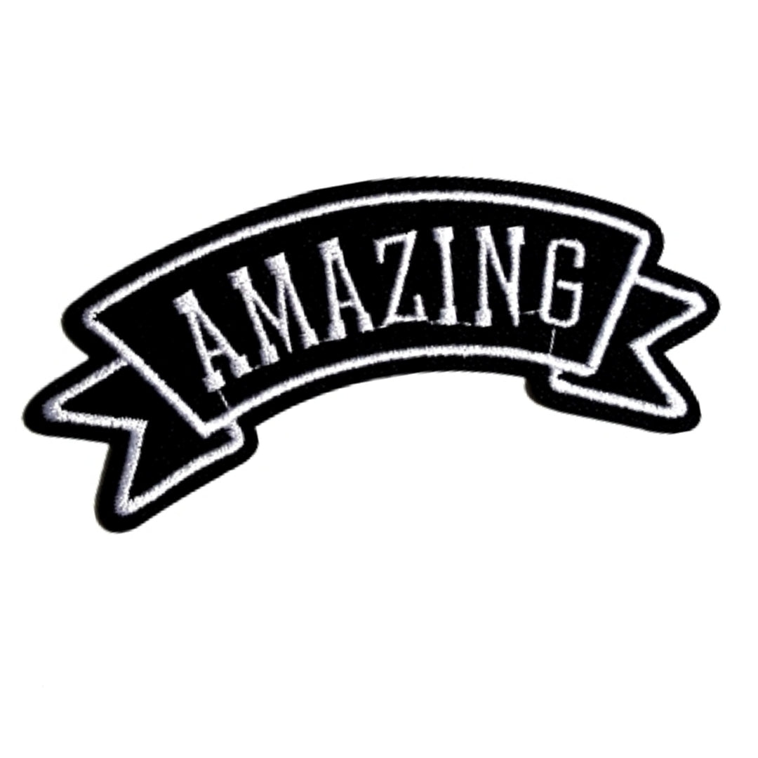 AMAZING Word Expression Iron-On Patch