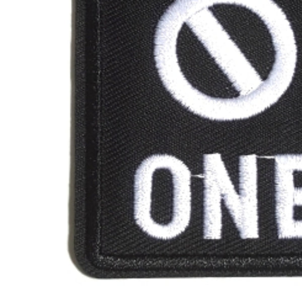 TRUST No ONE Expression Iron-On Patch
