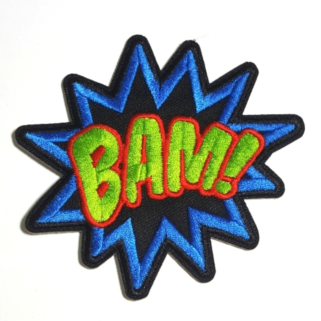 BAM Word Expression Iron-On Patch