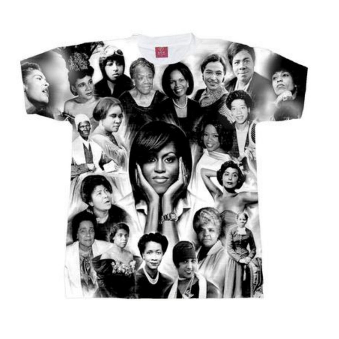 Phenomenal Black Women of History Crew Neck Unisex Tshirt
