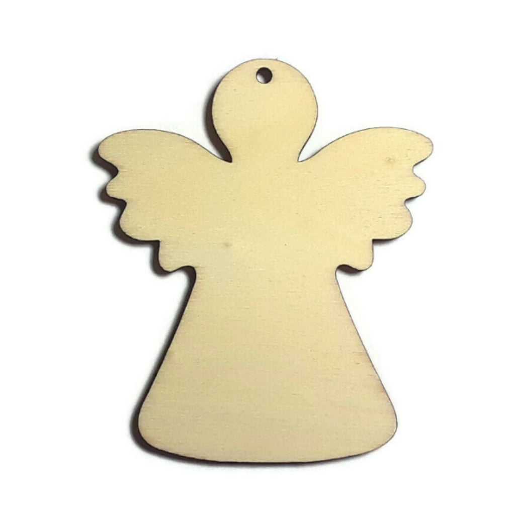 ANGEL Unfinished Ready to Decorate Natural Wood Cutout