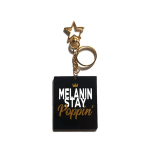 Crown MELANIN STAY POPPIN Keychain