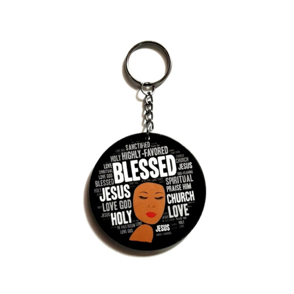 Blessed Holy Love Keychain