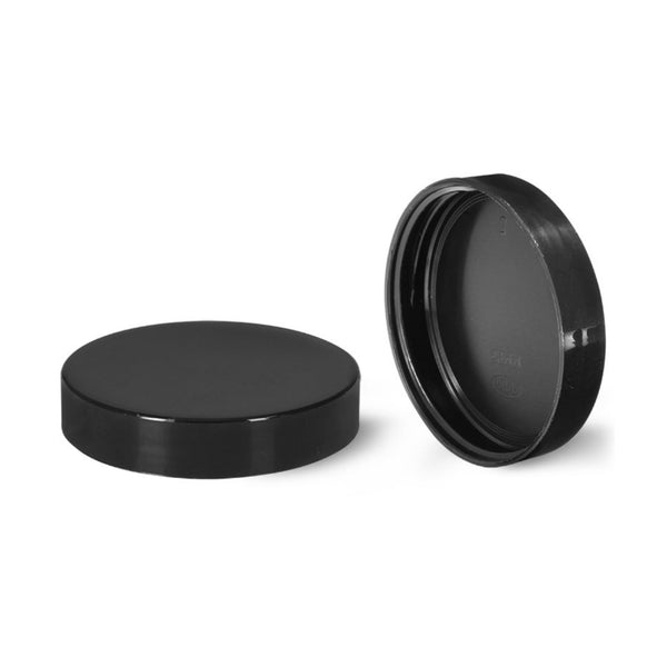 58/400 Black Smooth Unlined Jar Caps