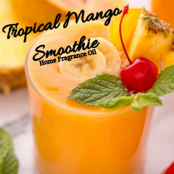 Tropical Mango Smoothie Home Fragrance Diffuser Warmer Aromatherapy Burning Oil