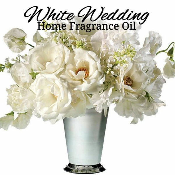 White Wedding Home Fragrance Diffuser Warmer Aromatherapy Burning Oil