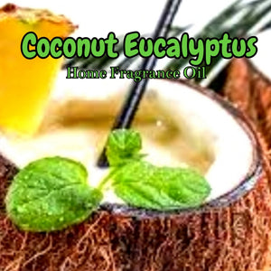 Coconut Eucalyptus Home Fragrance Diffuser Warmer Aromatherapy Burning Oil