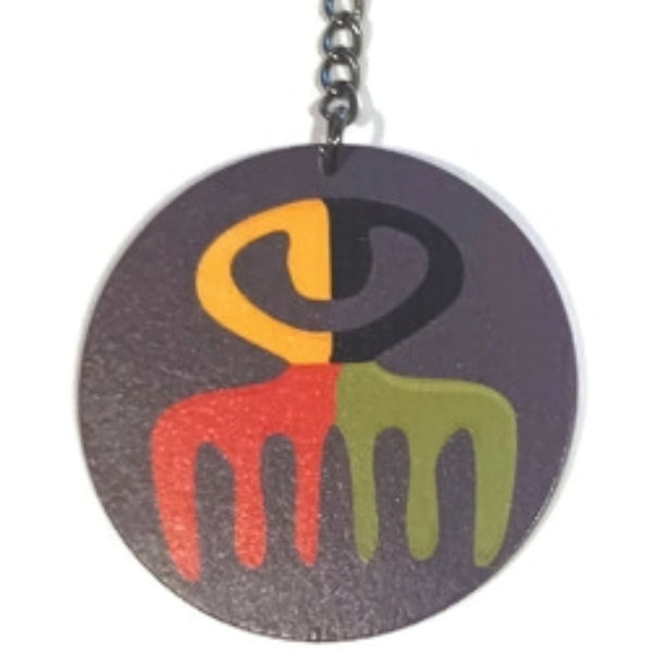DUAFE Adinkra Symbol Keychain