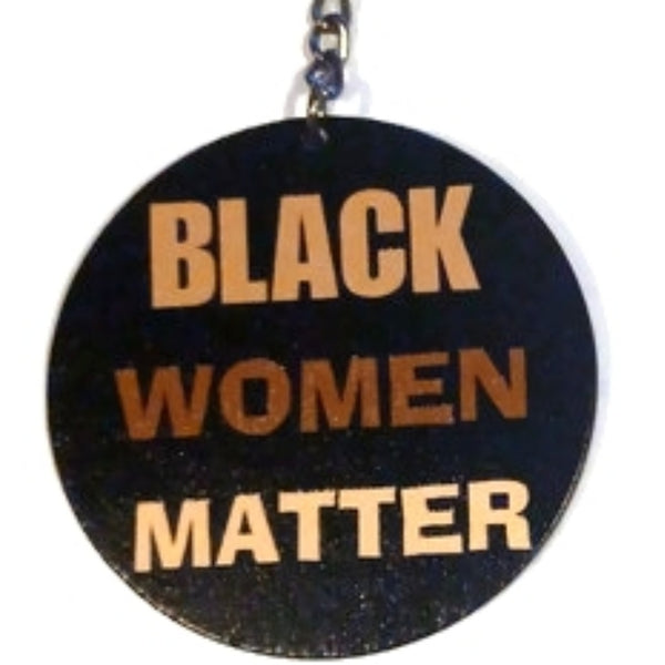 Black Women Matter Keychain