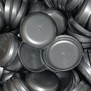 70/400 Silver Dome Unlined Jar Caps
