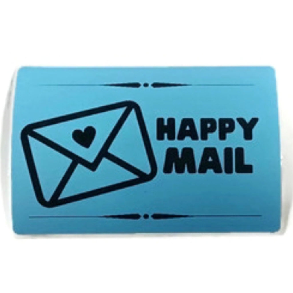 Custom Stickers | Happy Mail Stickers | Thermal Stickers