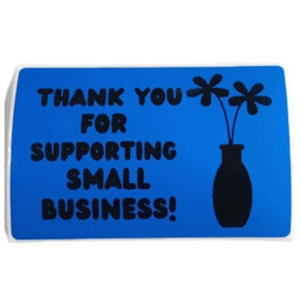 Custom Stickers | Thank You for Supporting Small Business Stickers | Thermal Stickers
