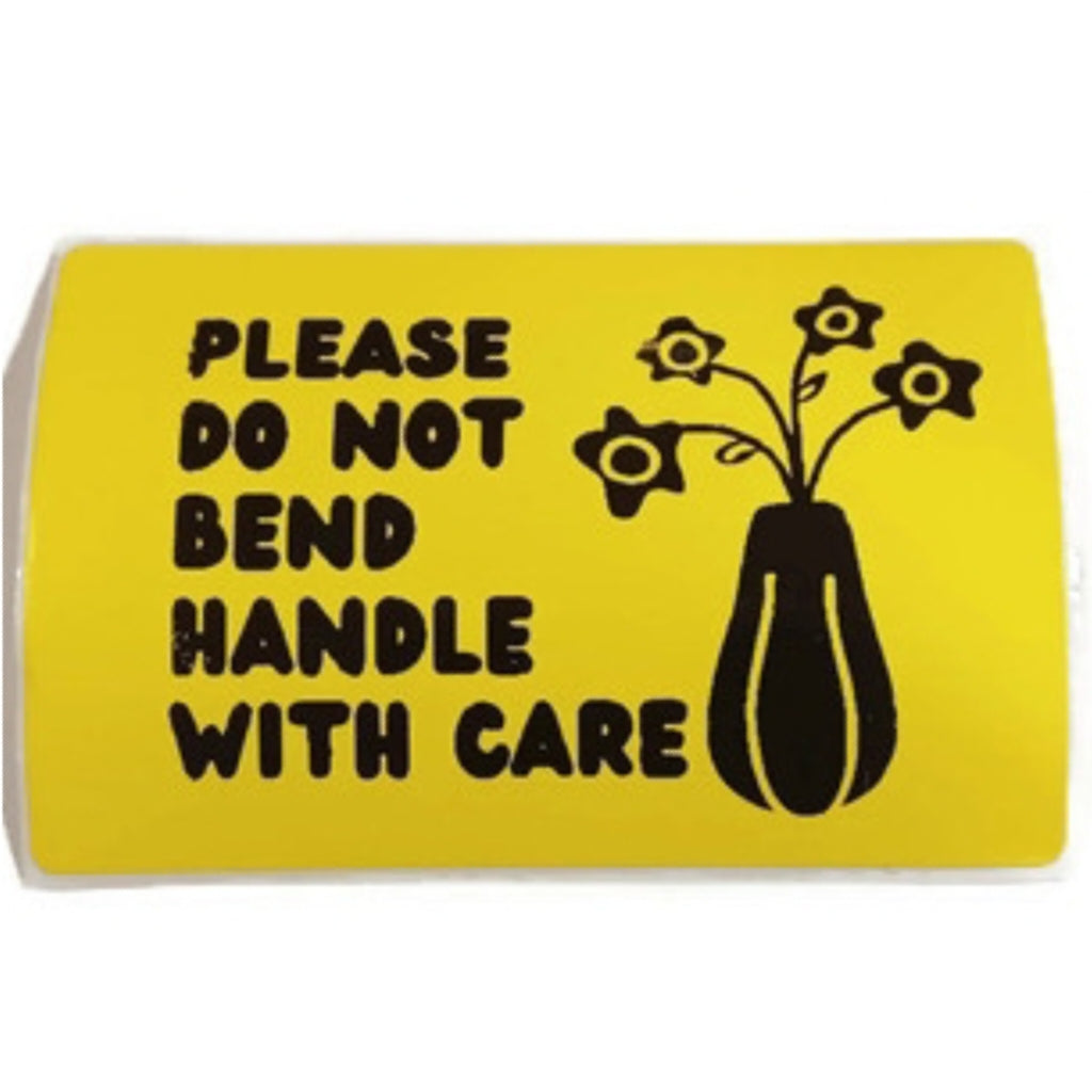 Custom Stickers | Please Do Not Bend Handle with Care Stickers | Thermal Stickers