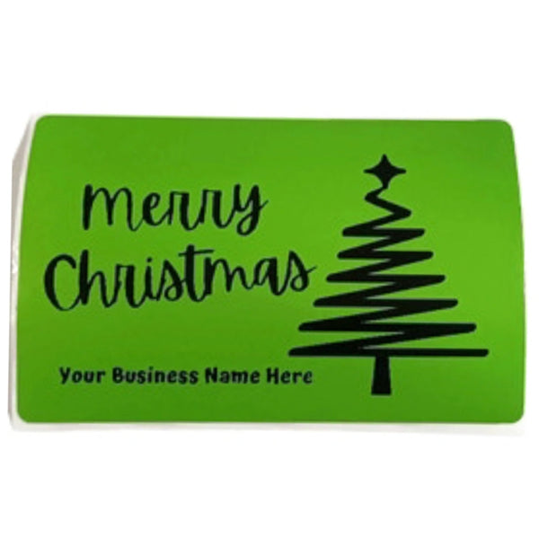 Custom Stickers | Merry Christmas Stickers | Thermal Stickers