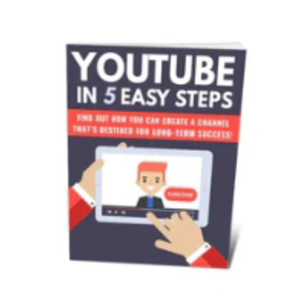 YouTube In 5 Easy Steps PDF Format Instant Download Digital EBook