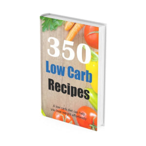 350 Low Carb Recipes PDF Format Instant Download Digital EBook