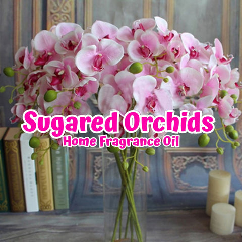 Sugared Orchids Home Fragrance Diffuser Warmer Aromatherapy Burning Oil