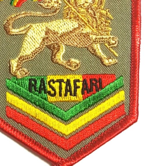 Lion Of Judan Rastafari Iron-On Patch