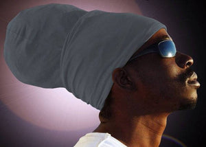 Unisex Gray Rasta Headwrap Turban