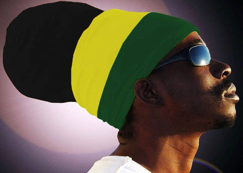 Unisex Jamaica Rasta Headwrap Turban