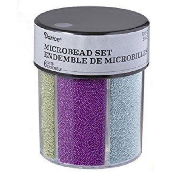 Darice™ Basic Color MICROBEAD Caddy Metallic Glitter