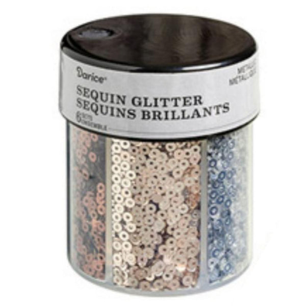 Darice™ SEQUIN Metallic Color Caddy Glitter