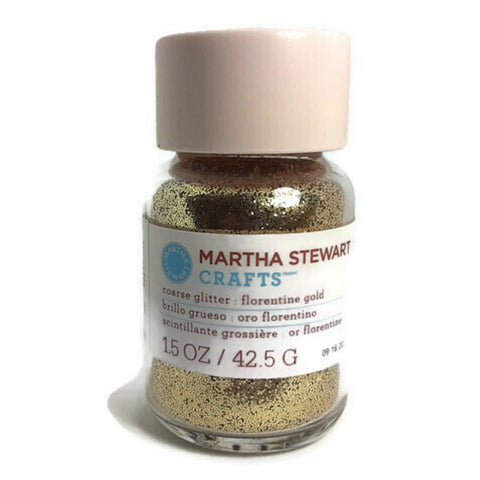 Martha Stewart Crafts™ FLORENTINE GOLD Fine Glitter