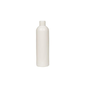 4oz White Cosmo PET Plastic Bottles - Set of 25