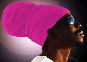 Unisex Pink Rasta Headwrap Turban