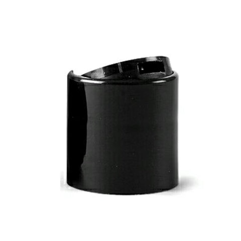 Black Unlined Disc Dispensing Caps - Bottle Cap Size: 20-410 - Set of 25