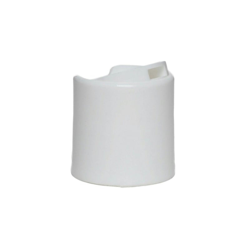 White Disc Dispensing Caps - Bottle Cap Size: 20-410 - Set of 25
