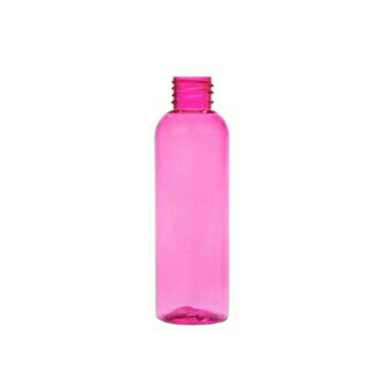4oz Pink Clear Cosmo PET Plastic Bottles - Set of 25