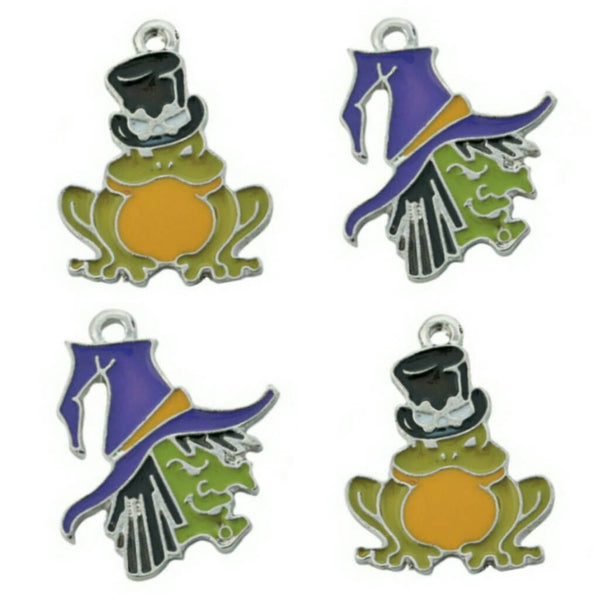 Halloween Witch Toad Charms