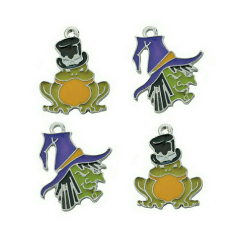 Halloween Witch Toad Charms