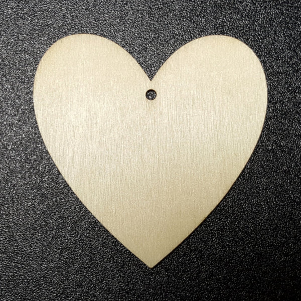 HEART Unfinished Ready to Decorate Natural Wood Cutout