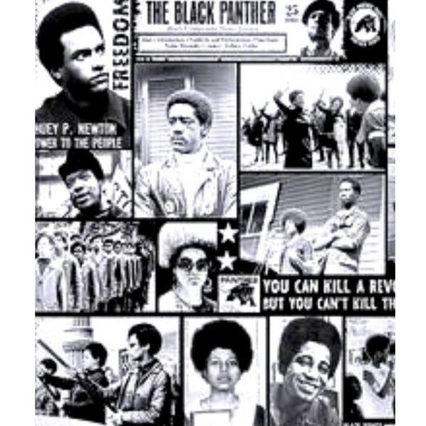 Black Panther Revolutionaries Crew Neck Unisex Tshirt