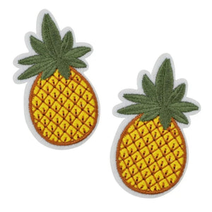 Pineapple Iron-On Patches