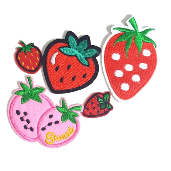 Everything Strawberry Iron-On Patches