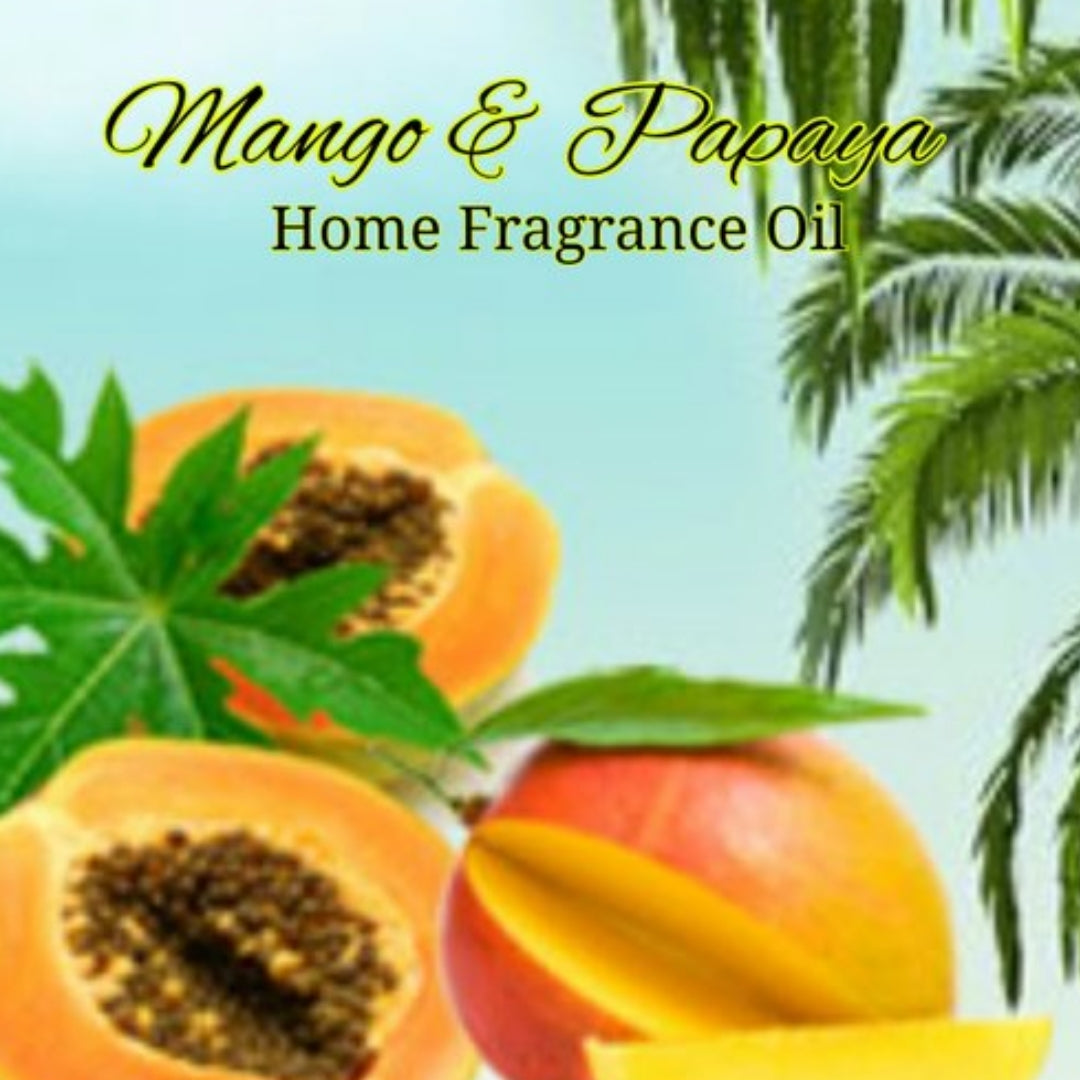 Mango Papaya Home Fragrance Diffuser Warmer Aromatherapy Burning Oil