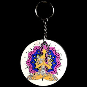 PEACE and HARMONY Keychain