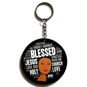 Blessed Holy Love Keychain